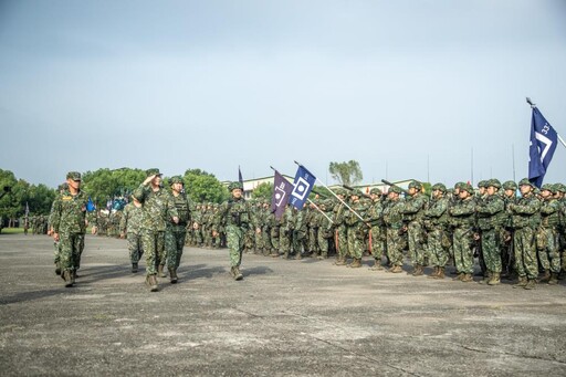 機步第333旅長泰操演 實施戰場閱兵暨精神動員