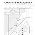 中共機艦臺海周邊活動 國軍嚴密監控應處