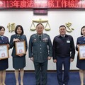 徐副部長主持法律工檢會 頒發3員軍法官證書