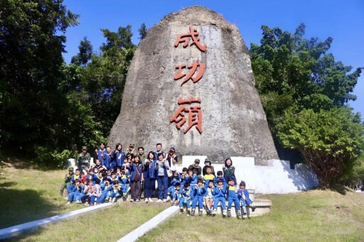 幼兒園參訪104旅 深植全民國防教育