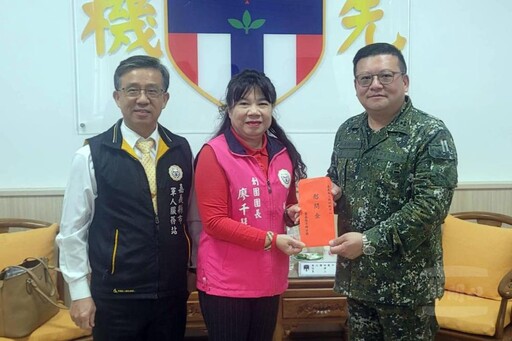 雲嘉敬軍婦女團春節慰問 感謝官兵衛國辛勞