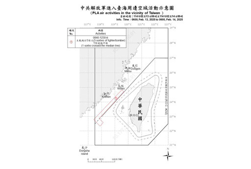 中共機艦臺海周邊活動 國軍嚴密監控應處