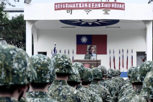 陸軍206旅入伍新兵開訓典禮 堅定全民國防力量