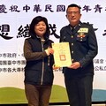 104旅謝嘉鴻士官長獲臺中市優秀青年 實踐軍愛民精神