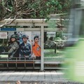 國軍影像走進通勤日常 公車站攝影展呈現衛國風采