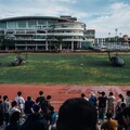 直升機逢甲大學起降 國軍推廣全民國防教育