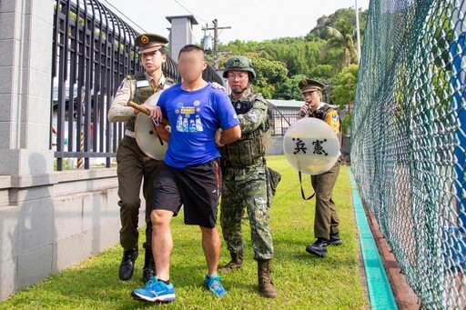 博愛營區營安演練 強化突發狀況處置能力