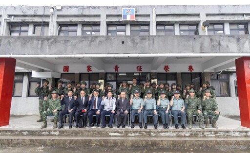 李棟樑慰問北部駐軍 肯定官兵訓練辛勞