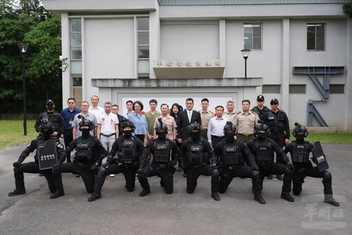 立委考察憲兵特勤隊 嘉勉戮力戰訓辛勞