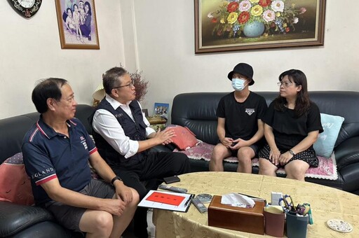 軍友保代慰問關懷因病療養官兵