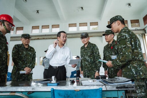 顧部長視導北部駐軍 慰勉官兵戮力戰訓辛勞