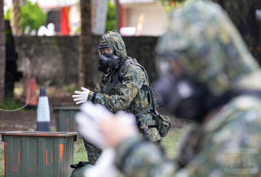 第五作戰區化學兵消除作業 檢視化生放核攻擊應變