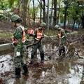 第五作戰區馳援嘉義地區 加速恢復市容