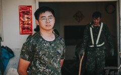 心繫家人堅守崗位 郭俊傑上士感謝弟兄姐妹協助救災