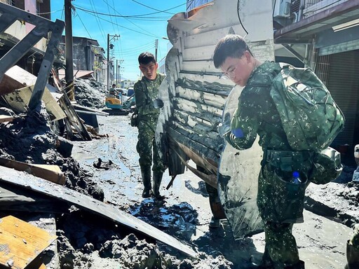 陸軍依規劃全力執行救災 期早日完成災區復原