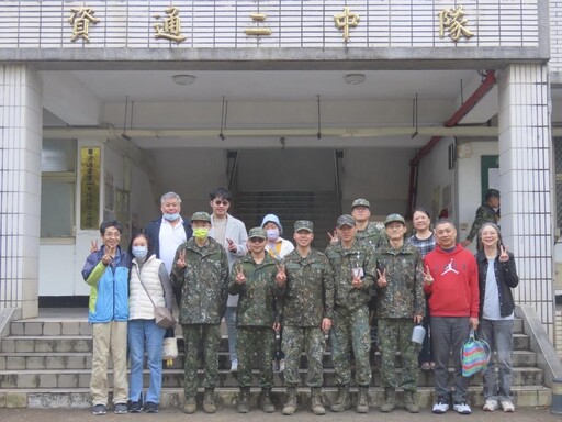 圖文：資通一大隊家屬參訪