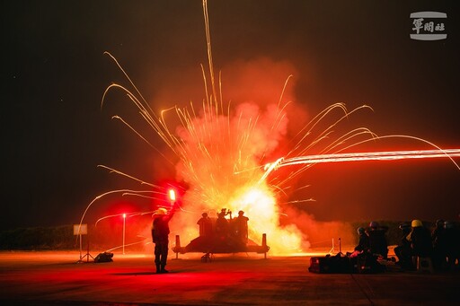 空軍防空部隊春節實彈操演 連實彈射擊戰鬥教練