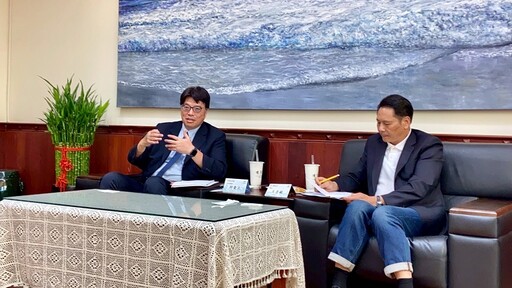 邱垂正主委拜會連江縣長王忠銘 中央重視離島共同促進馬祖建設發展