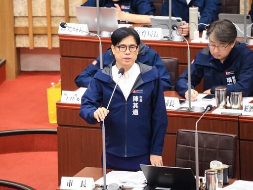 議員質詢聚焦產業與都更 陳其邁:高雄搶攻氫能與供應鏈關鍵角色