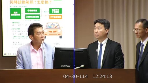 許智傑重砲反擊假消息 9天內三度要求檢討高齡駕駛政策