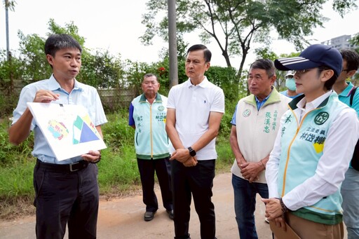 回應民意行動快！林岱樺會勘梓官通港路 研議替代道路解壅塞