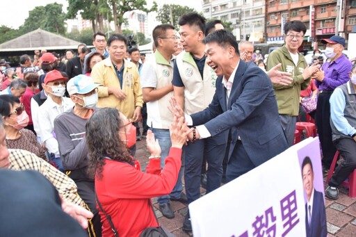 楠梓2千多人擠爆!許智傑高喊:承接陳其邁、帶高雄再衝一波