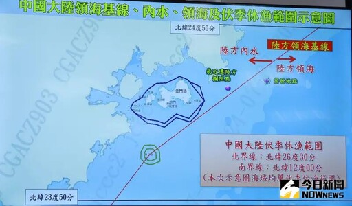 陸海警強押台船 綠：中國對區域和平沒興趣