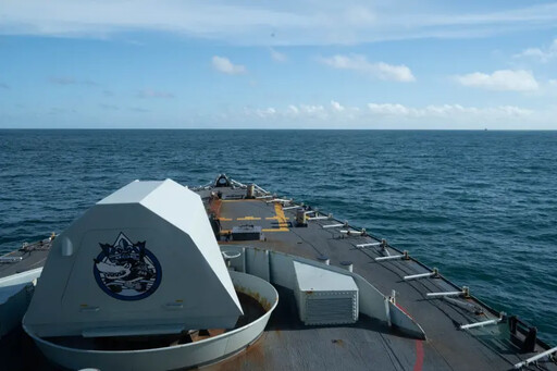 加拿大軍艦通過台海 國防部：狀態正常