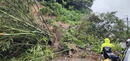 基隆瑞工隧道驚見土石流！雙向道路封閉中