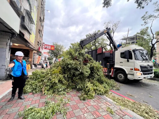 南援高雄北助基隆 盧秀燕：台中隊不怕艱難