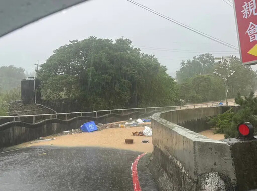 北海岸多處豪雨成災 蘇巧慧：持續關注