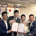 藍營高富帥議員結婚 最帥市長獻上祝福