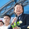 王世堅現身反廢死集會 慘被嗆：你要回去講