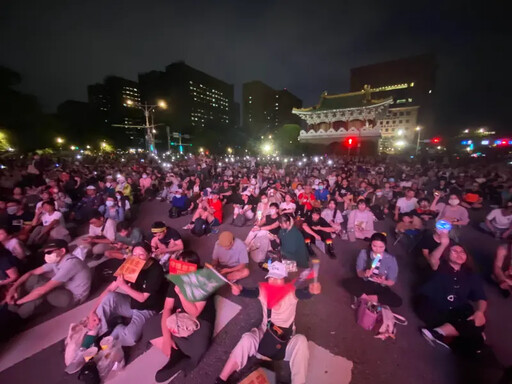 419滿滿國旗飄揚!鷹爸感動:民進黨在成長