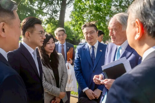 拚關稅！江啟臣赴華府力倡避免雙重課稅協議