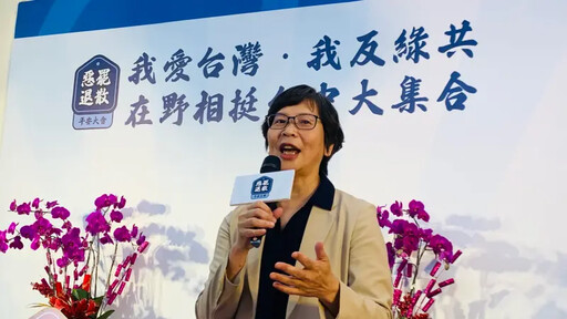 涉變造民眾黨徽 蔡壁如遭中評會停權1個月