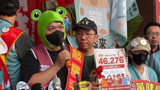 台中罷藍委送件 黃健豪、羅廷瑋雙冠王
