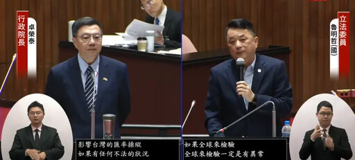 藍委憂台幣飆升史詩級變死屍級 卓揆回應了