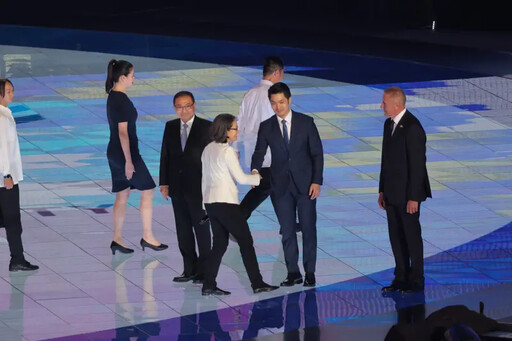 與蔣萬安、侯友宜同台!蕭美琴出席世壯運