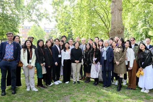 蔡英文重回倫敦!餐敘驚見「留學中前立委」
