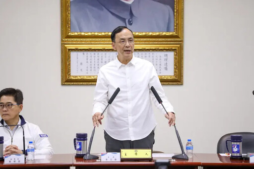 再釋善意 朱立倫:願意和「賴總統」對談