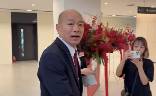 藍組四本柱力抗大罷免?韓國瑜笑回這1句