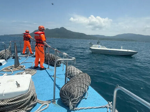 雷虎無人艇海試失聯 海巡署澳底港外海尋獲