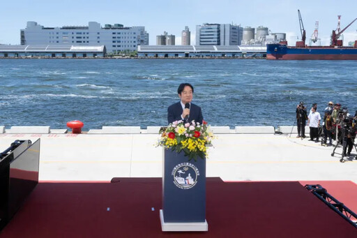 視導海安12號 賴清德:盼朝野當海巡後盾