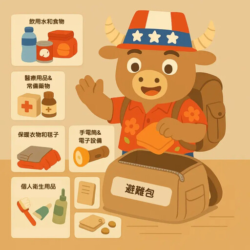 「身邊人都在準備避難包」!AIT列7物品清單