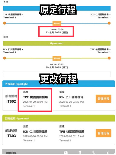 噴3400元改機票、團旅變獨旅 只為這件事