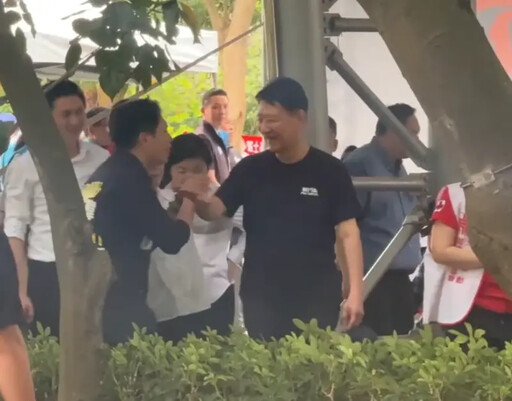 戰鬥藍反罷免!羅廷瑋手拉趙少康喊:拜託啦