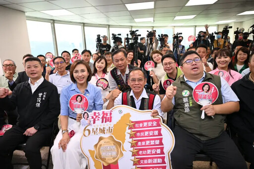 超級好人緣!邱議瑩競辦成立 這些人都到了