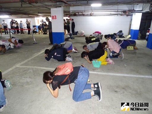 漢光41號城鎮戰 首度演練大賣場緊急避難