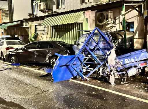 漢光41演習出包!M109自走砲車桃園擦撞民車